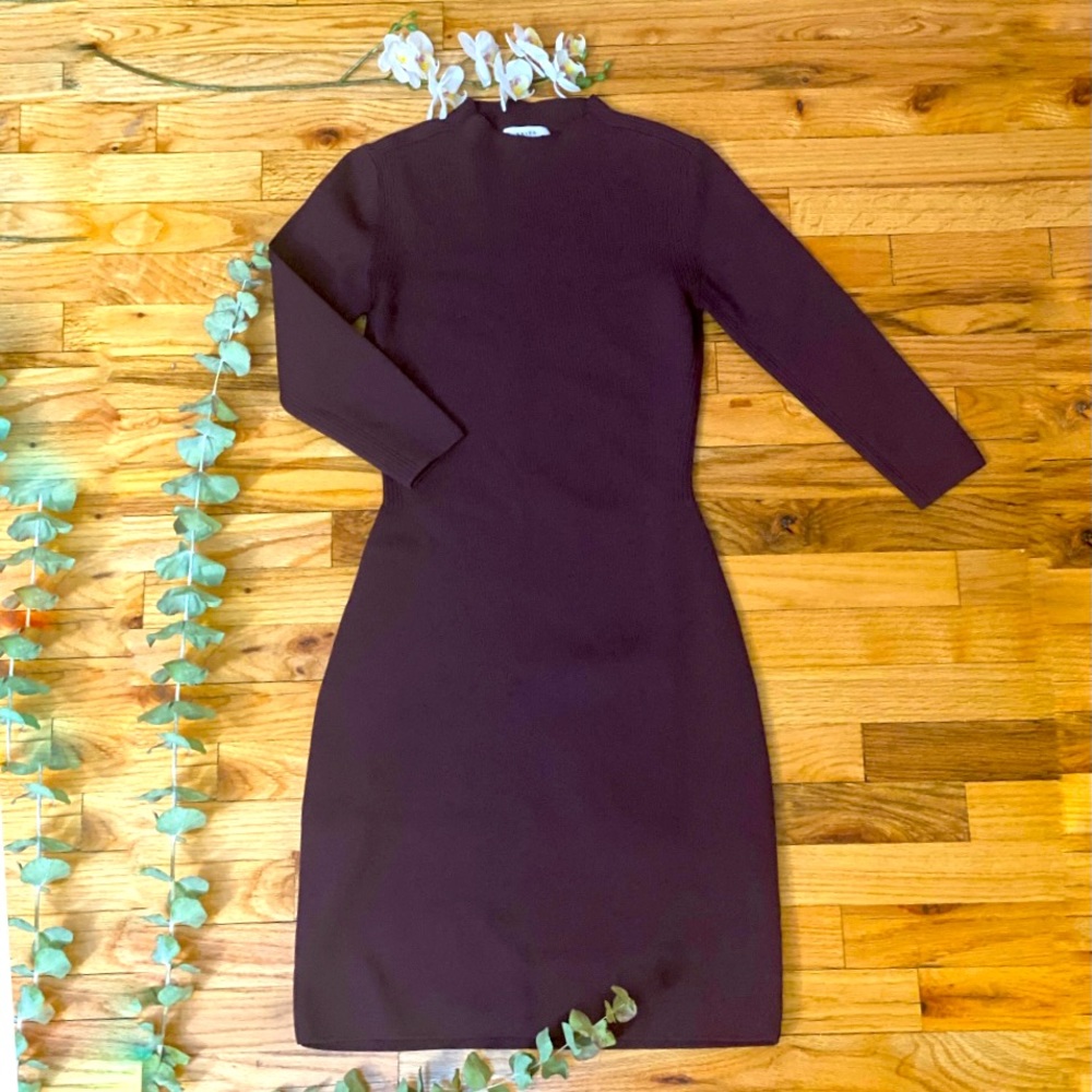 Reiss Purple Stretch Dress